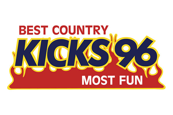 KICKS 96 Best Country radio logo